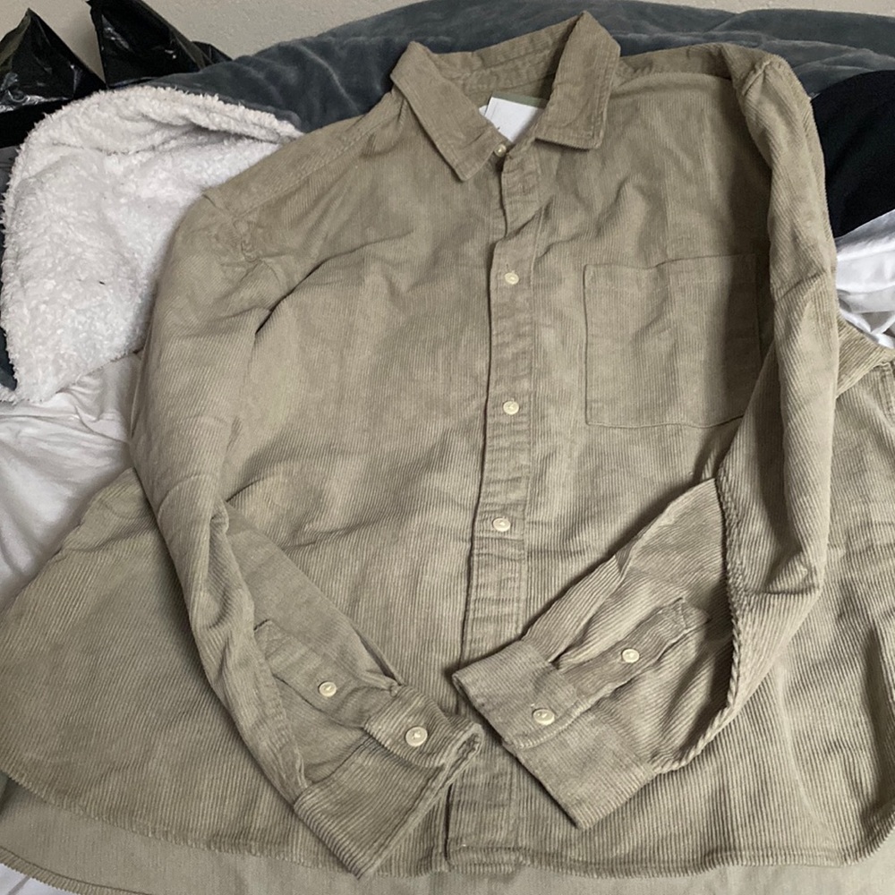 long sleeve button down shirt